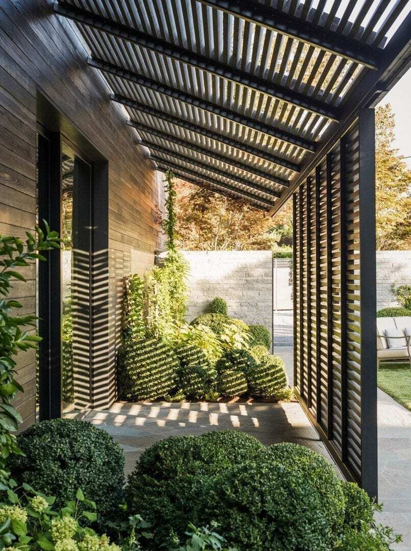 The French Laundry Renovation - Wood Awning