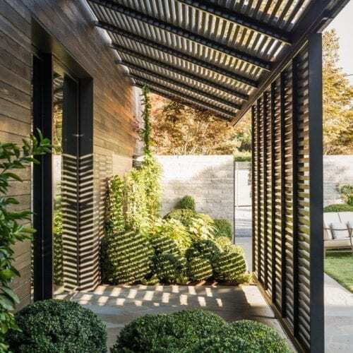 The French Laundry Renovation - Wood Awning