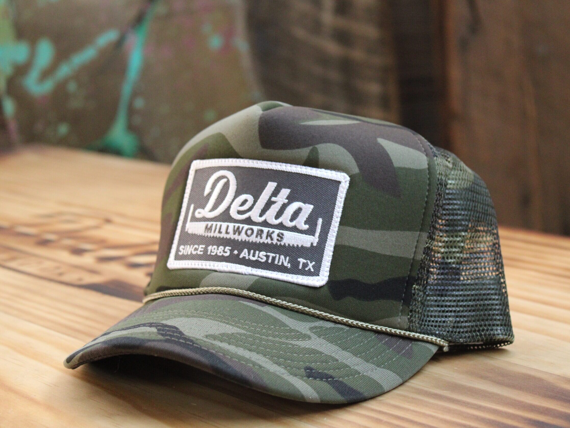 Camo Badge Delta Hat