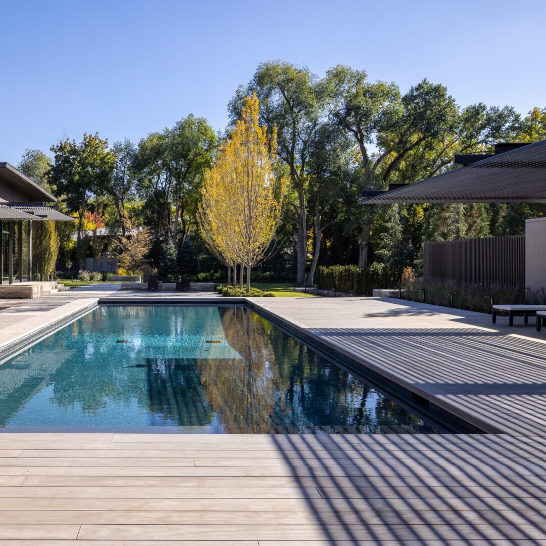 Accoya Decking Pool