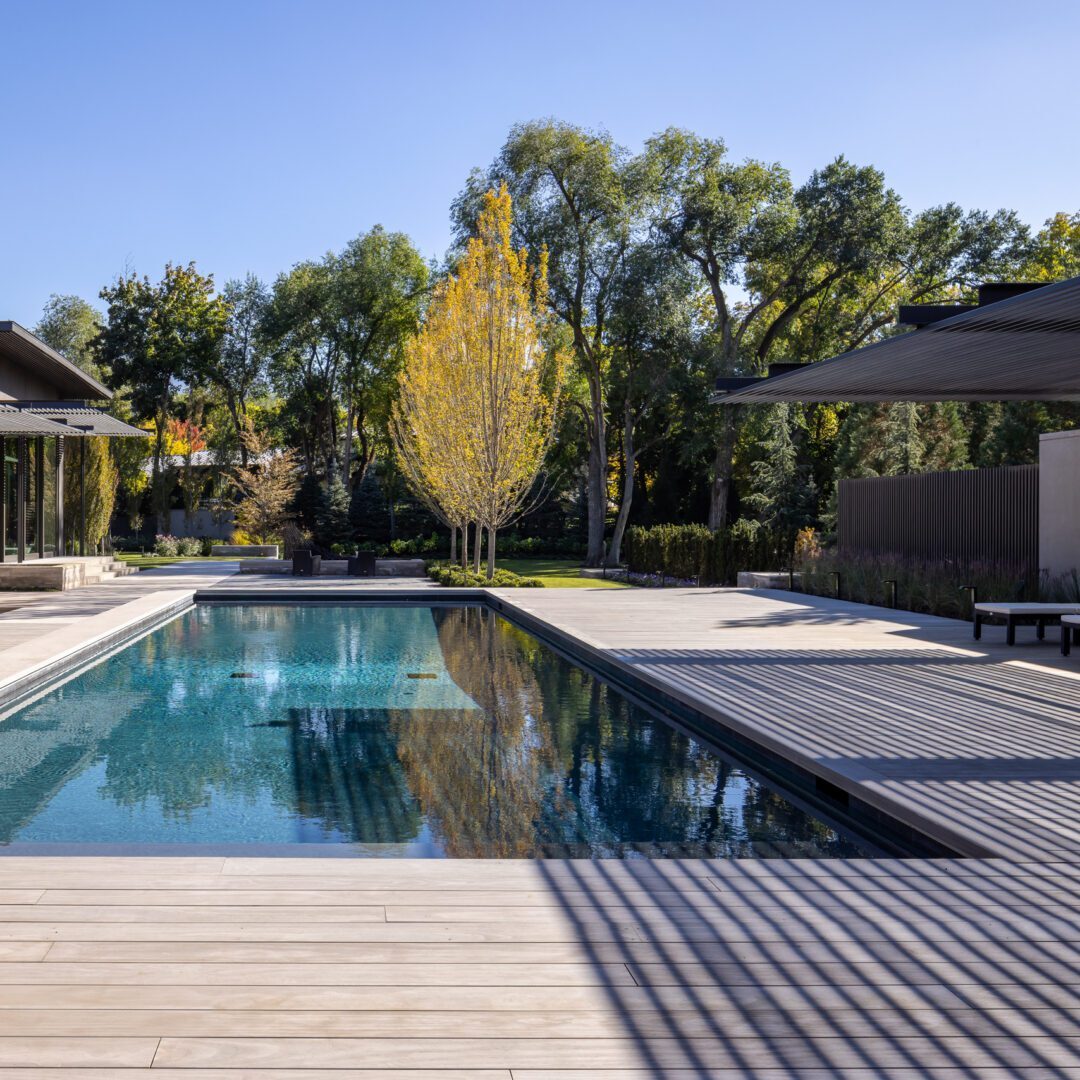 Accoya Decking Pool