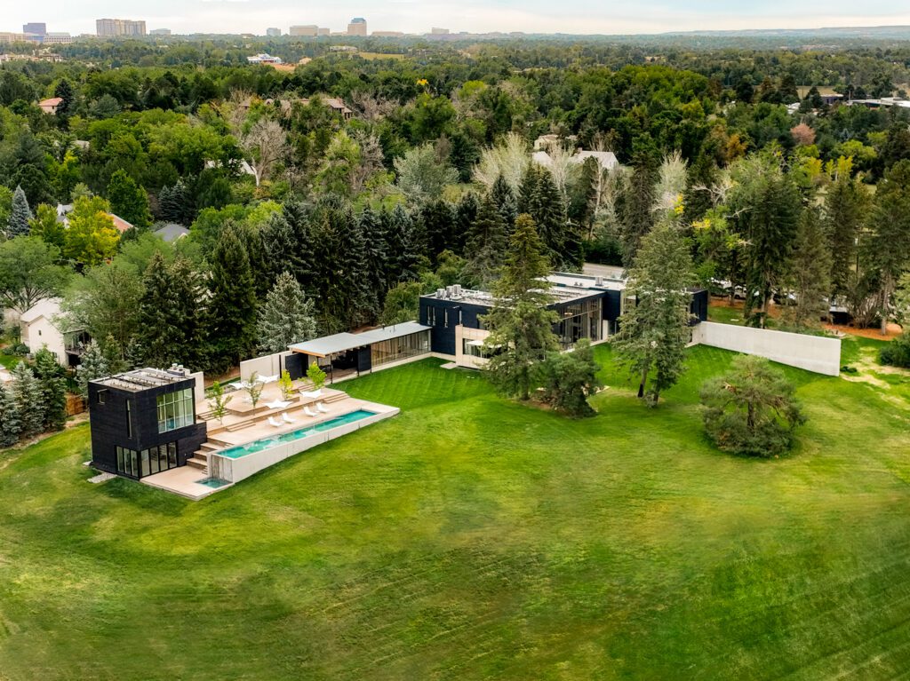 Denver’s most expensive home lists for 28.9 million and features a stunning charred wood